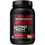 Muscletech Nitrotech 100% Whey Gold,907G (2Lbs),French Vanilla Cream,Primary Source-Whey Protein Isolate,24G Of Pure Protein For Enhanced Lean Muscle,Strength&Recovery,Gluten Free,Vegetarian