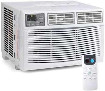 MilleLoom Smart 8000 BTU Window Air Conditioner with WiFi, Window AC Unit with Remote & App Control, Timer Function & Easy Install Kit, for Rooms Up to 450 Square Feet, 115V/60Hz, White