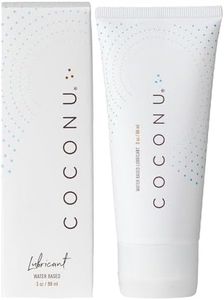 Coconu Water Based Personal Lubricant | Vegan | for Couples, Men, Women and Personal Use | Cruelty Free, Edible, Hypoallergenic | 3.0 oz