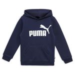 Puma Boy's Cotton Hooded Neck Sweatshirt (586965_Peacoat