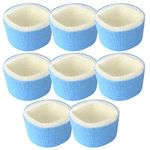 HIFROM 8Pack Humidifier Wick Filter Replacement HAC-504 Compatible with Honeywell HCM-300 HCM-350 HCM-550 HCM-600 HCM-630 HCM-1000 HCM-2000 Cool Mist Humidifier,Filter A HAC-504AW