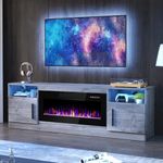 PRETZI Fireplace TV Stand with 36" 