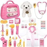 Meland Toy Doctor Kit for Girls - V