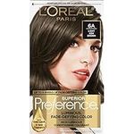 L'Oréal Paris Superior Preference Permanent Hair Color, 6A Light Ash Brown