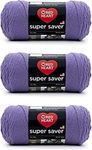 Red Heart Super Saver Lavender Yarn