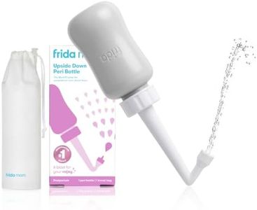 Frida Mom Upside Down Peri Bottle Sprayer for Postpartum Care w/ Bag, Gray