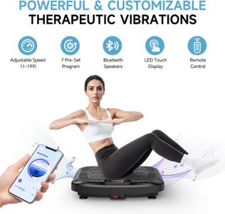 Werara Vibration Plate – 199 Speed Settings, Home Fitness Machine