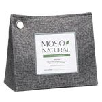 MOSO NATURAL Unscented Stand-Up Air Purifying Granule Bag. Odor Eliminator, Odor Absorber For Home And Basement. Charcoal Color 600G, Long Lasting Charcoal Bag | Lasts up to 2 years!