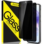 [2 Pack]Asstar for Privacy Screen Protector for Samsung Galaxy A55 5G 6.5",9H Shatterproof Tempered Glass Screen Protector for Samsung Galaxy A55 5G Case Friendly Accessories Military-Grade Protection