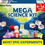 Smartivity Mega Science Kit 150+ Science Experiment Kit for Kids 6 to 14 Years Old | Birthday Gifts for Boys & Girls | STEM Educational Toy for Kids 6,7,8,9,10,11,12,13,14 Years Old Kids