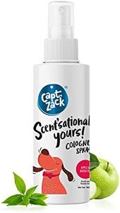 Captain Zack 2-in-1 Scent’sationally Yours | Dog & Cat Cologne | Odour Control with Healthy Coat | For All Breeds | Apple & Green Tea | 100ml | Alcohol Free | Keeps Pet Fresh | Natural Daily Use Spray