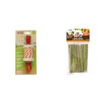 Living World Nibblers Corn Husk Pet Chew, Candy + Small Animal Chews - Papaya Stalk Sticks