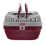 Living World 60888 Pet Carrier, Red/Grey, Large