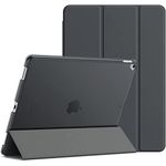 JETech Case for iPad Pro 12.9 Inch (1st and 2nd Generation, 2015 and 2017 Model), Auto Wake/Sleep (Dark Grey)