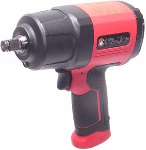 Canadian Tool and Supply 1/2-Inch Drive Heavy Duty Composite Air Impact Wrench 1,217 ft-lbs Break-Away Torque Pneumatic Tool (AIW-12C2)