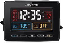 AcuRite 13024 Atomic Dual Alarm Clock with USB Charging