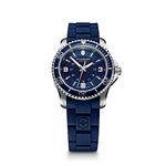 Victorinox Rubber Maverick Analog Blue Dial Women Watch-241610, Blue Band