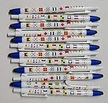 National Flags Stylus Pens (20 Coun