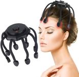 Spefez Scalp Massage Machine Head Massager Scalp Scratcher 12 Fingers/8 Fingers Rollers Ball Head Scratcher For Head Massage Body Relaxing Hair Massage Combo(MultiColor) (8 Figure)