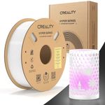 Official Creality PETG Filament 1.75mm for K1 Max/K1/K1C, 3D Printer Filament Hyper PETG Designed for High Speed 350mm/s, 1kg(2.2lbs)/Spool, Dimensional Accuracy ± 0.05 (White)