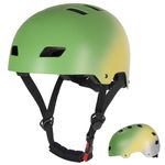 LANOVAGEAR Toddler Bike Helmet for Kids Youth 2-14 Years Old Girls Boys, Adjustable Skateboard Helmet for Cycling Scooter Inline Skating Skateboarding