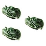 USHOBE 3pcs leaf disc ceramic leaf 