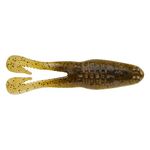 Berkley PowerBait Buzz'n Speed Toad Fishing Soft Bait, Green Pumpkin/Pearl Belly, 4 2/5"