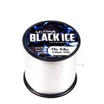 Ultima Black Ice Strong Crystal Clear Sea Fishing Line - Crystal, 0.35 mm - 15.0 lb