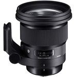 Sigma 105Mm F/1.4 DG HSM Art Lens for Nikon DSLR Cameras, Black