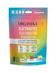 Organika Electrolytes Powder- Variety Pack Sachets (Raspberry + Lemonade + Pineapple Passion), On-the-Go Hydration and Electrolyte Replenishment 3.5g x 20ct