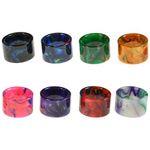 Armerah Drip Tip for Smok TFV16/TFV18/TFV-Mini V2 Short/X-Wide Marble Epoxy Resin 3 Pack Assorted Colours