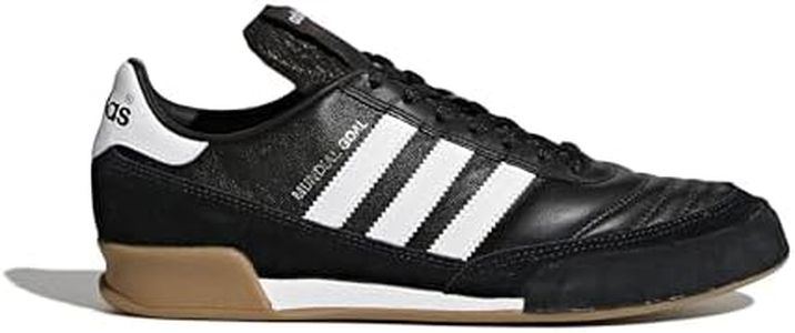 adidas Originals mixte adulte Mundial Goal Chaussures de Football, Noir Black Running White Running White 0, 46 EU