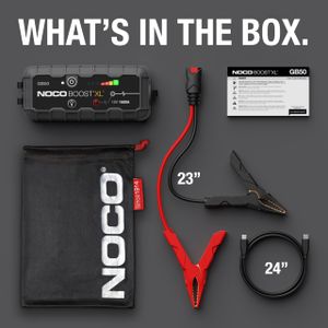 NOCO Boost GB50 1500A Portable Jump Starter – Lithium Battery Pack