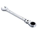 KATUR 13mm Ratcheting Wrench Set Flexible Pivoting Head Ratchet Combination Spanner Wrench Chrome Vanadium Steel Metric Tool (13mm)