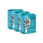 Dignity Premium Pull Up Adult Diapers Pant Style - 30 Count (Large) with Soft Elastic and Extra Absorbent Core, Waist Size 34" - 59", 10 Pcs/Pack (Pack of 3)