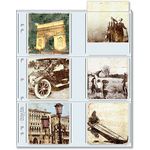 Print File Archival Storage Page for 12 Prints 3.5 x 3.5", 25-Pack