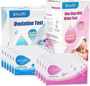Wondfo 50 Ovulation Strips & 20 Pregnancy Urine Test Strips Early Detection Kits Highly Sensitive Fast Home Self-Checking, Pack of 70
