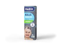 Hedrin Head Lice Shampoo & Comb Kit, Kills Head Lice & Eggs in 5 Minutes, Clinically Tested, Suitable for Adults & Children, 100ml (4 x 25ml Treatments), (Formerly All-in-One - Packaging May Vary)