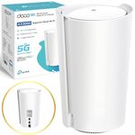 TP-Link Deco X50-5G AX3000 Whole Home Wi-Fi 6, 5G/4G+Cat 6 Router,Add on Single Unit for All WiFi 7/6/5 Deco Mesh Pack for Extended Coverage Requirement,SIM Slot Unlocked, HomeShield, Works with Alexa