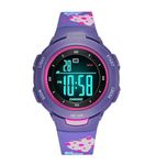 Time Up Digital Dial Big Size,Alarm with Sound,Colorful Glowing Light & Waterproof Watch for Boys & Girls (Age:5-15 Years)-DET17L-X (Printed Hearts)