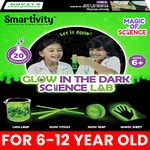 Smartivity Glow Magic Science Experiment Kit for Kids Age 6-14 | Birthday Gifts for Boys & Girls | Kids Safe & Non - Toxic Science Kit for Age 6-8-10-12-14 Years Old | Made in India