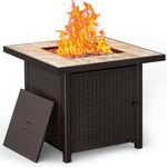 BALI OUTDOORS Propane Gas Fire Pit 