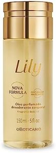 O Boticário Lily Aceite Corporal Perfumado, Loción Para El Cuerpo Hidrata y Cuida Piel 150ml