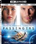 Passengers [4K Ultra HD + 3D Blu-ray + Blu Ray]