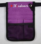 Nurse Pouch Extra Pocket Quick Pick Vet Agecare Bag with Belt Strap (Purple)