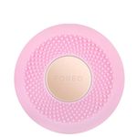 Foreo Ufo Mini Full Facial Led Mask Treatment, Red Light Therapy, Face Masks Beauty Treatment, Korean Skincare, Thermotherapy & Face Massager, Moisturiser, Increased Skin Care Absorption, Pearl Pink