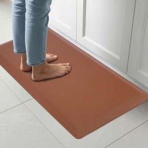 QSY Kitchen Anti Fatigue Floor Mats,Comfort Cushioned Standing Rugs,Waterproof，Non-Slip Memory Foam Kitchen Mats for Floor，39x20x0.75 Inch
