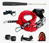 VPX Baseball Softball Resistance Bands Training System | Improves Velocity, Power, Speed, Arm Care, Strength Workouts, Physical Therapy | Perfect for Home, Gym, Hitters, Pitchers, Catchers, Fastpitch