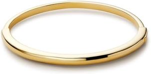 Ana Luisa Gold Bangle Bracelet - Brynley 14K Gold Plated Bangle - Water-Resistant & Tarnish-Free Bracelet - Gold Circle Bracelet - Bangle Bracelets for Women - Women's Bracelets - Women Gift Ideas