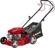 Einhell 3404823 Petrol Lawn Mower GC-PM 40/2 S Self-Propelled, 40 cm Cutting Width, 45 L Grass Box, 7 Cutting Height Levels, Easy To Start, Walk-Behind Lawn Mower With 4-Stroke Engine, Red and Black